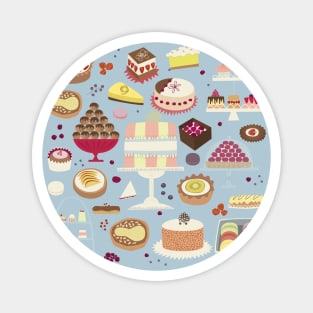 Cakes and Baking Patisserie Magnet